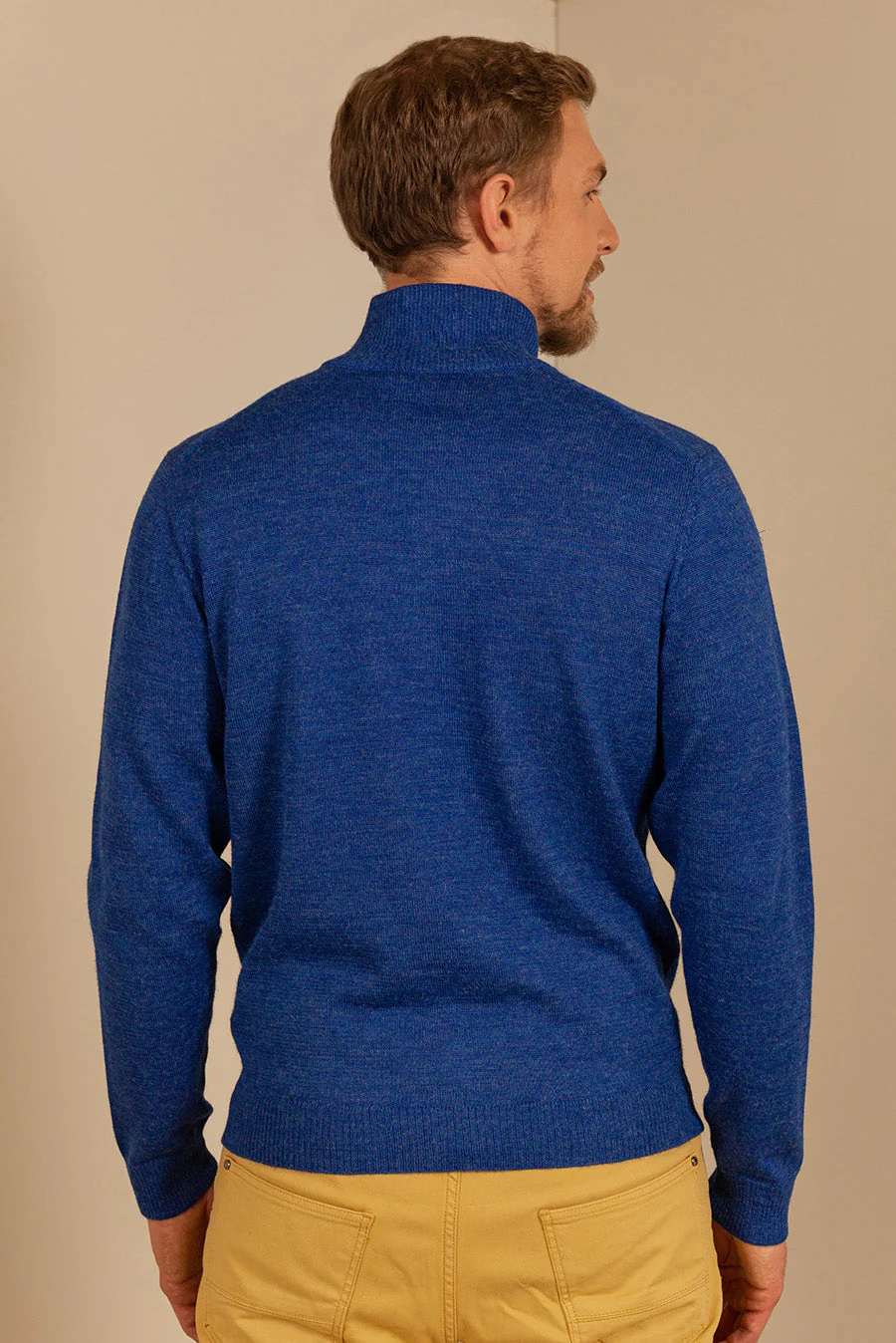 Albert Sweater Baby Alpaca Color Bermuda - Image 2