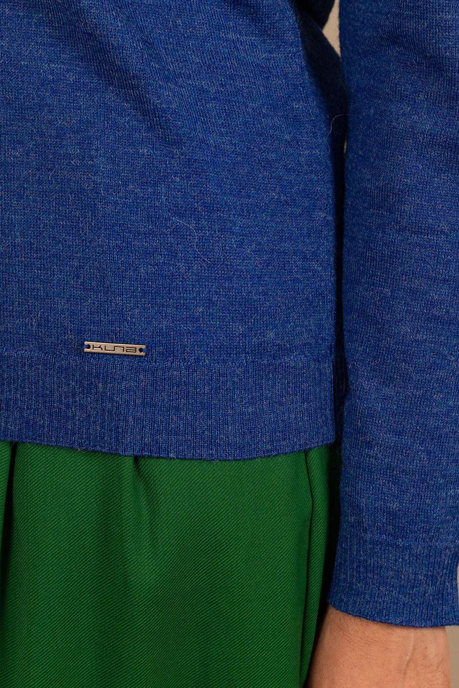 Alexia Sweater Baby Alpaca Color Bermuda - Image 4