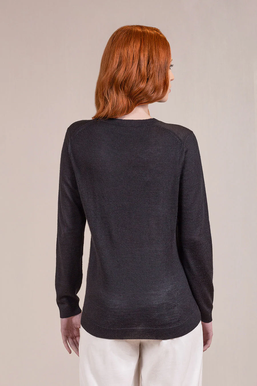Alexia Sweater Baby Alpaca Color Black - Image 2