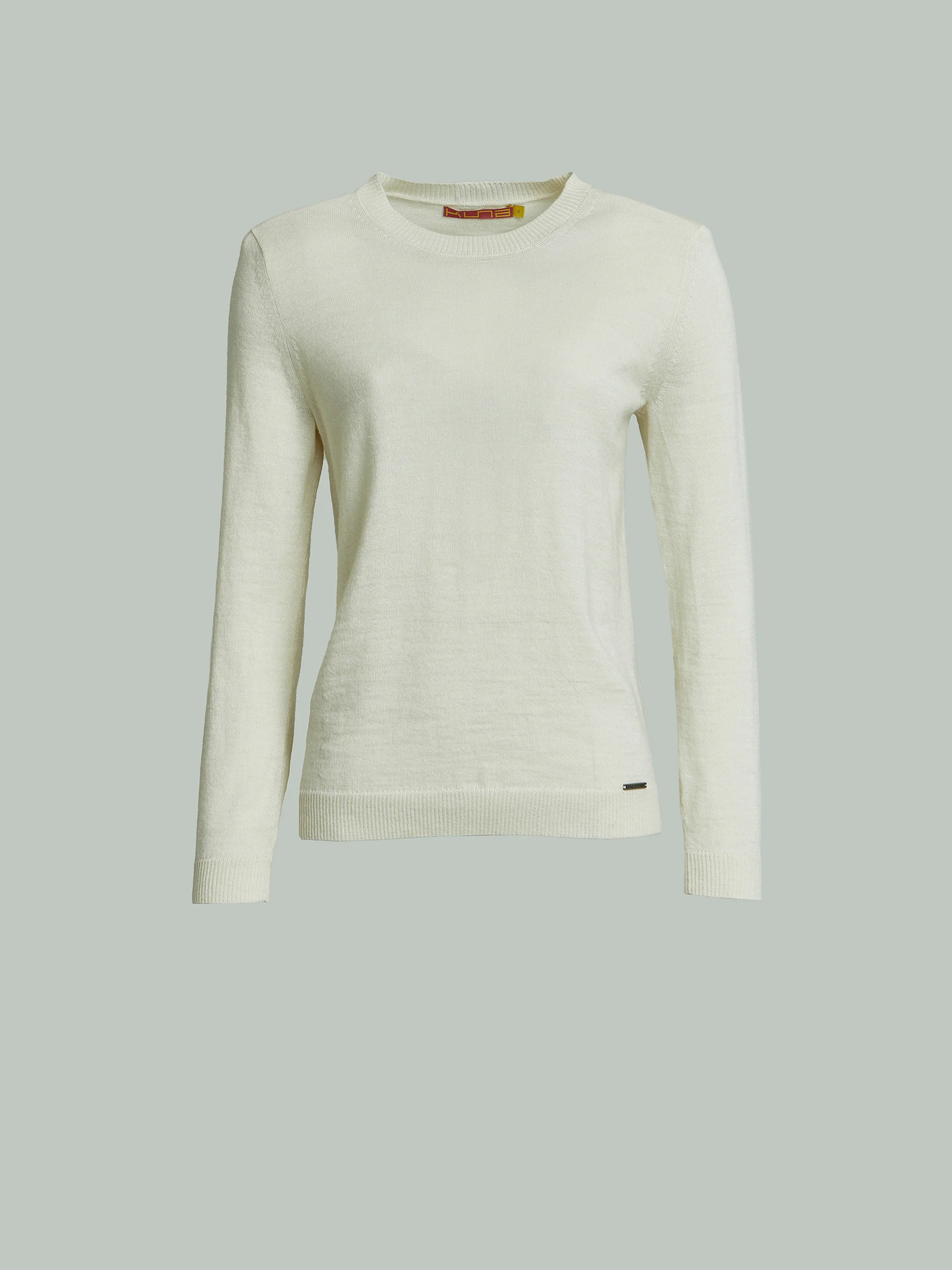 Alexia Sweater Baby Alpaca Color Ecru