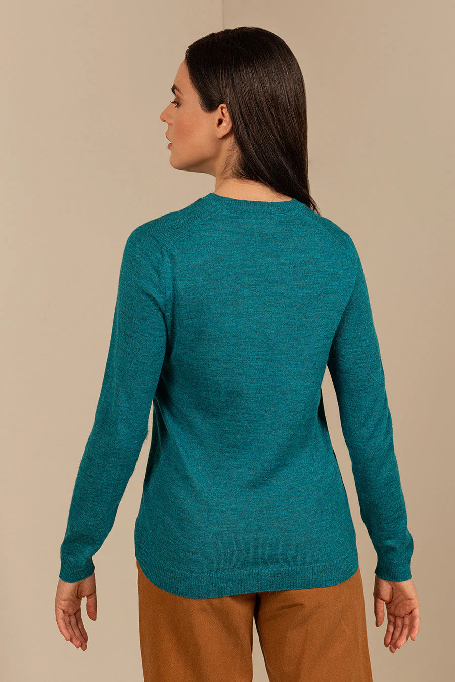 Alicia Sweater Baby Alpaca Color Diesel - Image 2