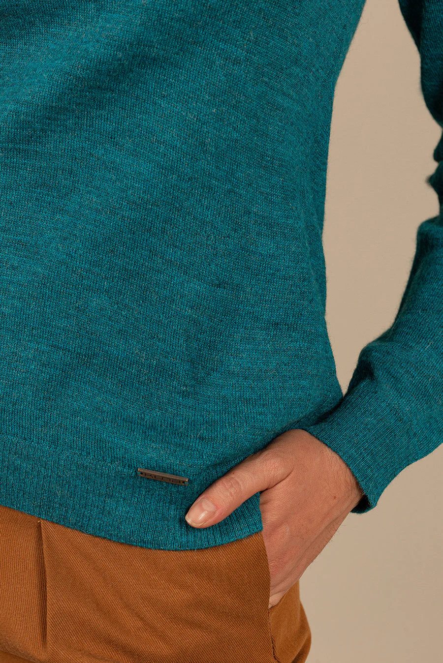 Alicia Sweater Baby Alpaca Color Diesel - Image 4