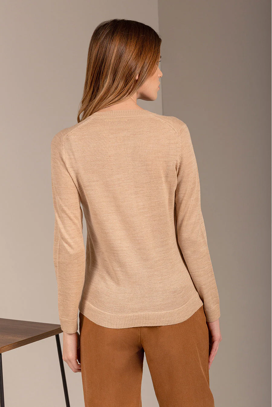 Almibar Sweater Baby Alpaca Color Nomad - Image 2
