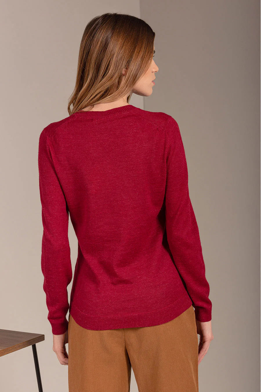 Almibar Sweater Baby Alpaca Color Rumba - Image 2
