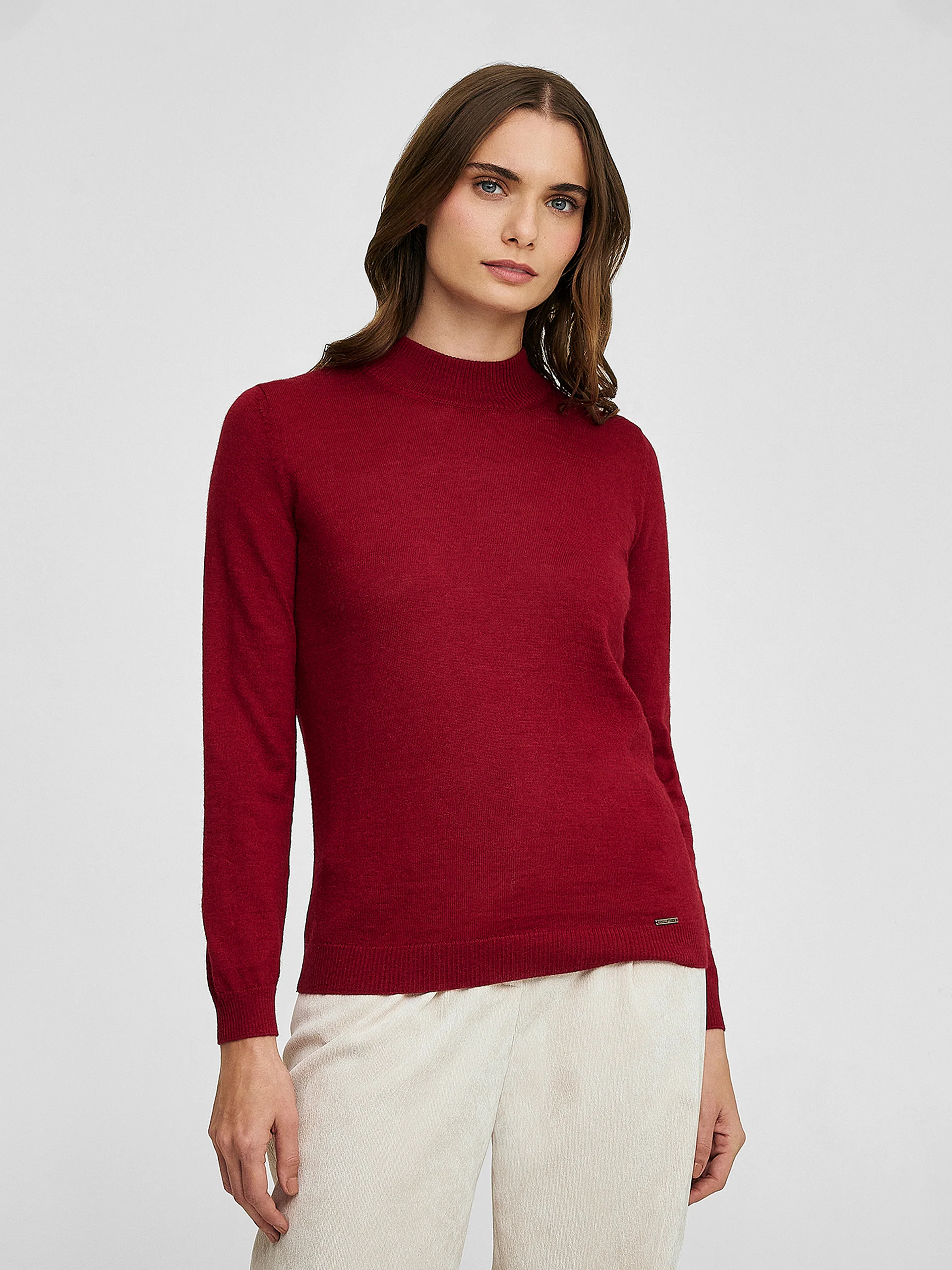 Anahi Sweater Baby Alpaca Color Rumba - Image 2