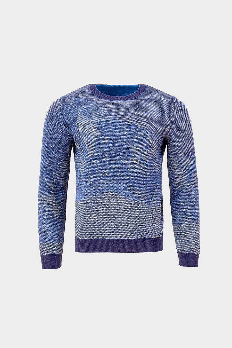 Huascaran Sweater Baby Alpaca Color Niagara - Image 7