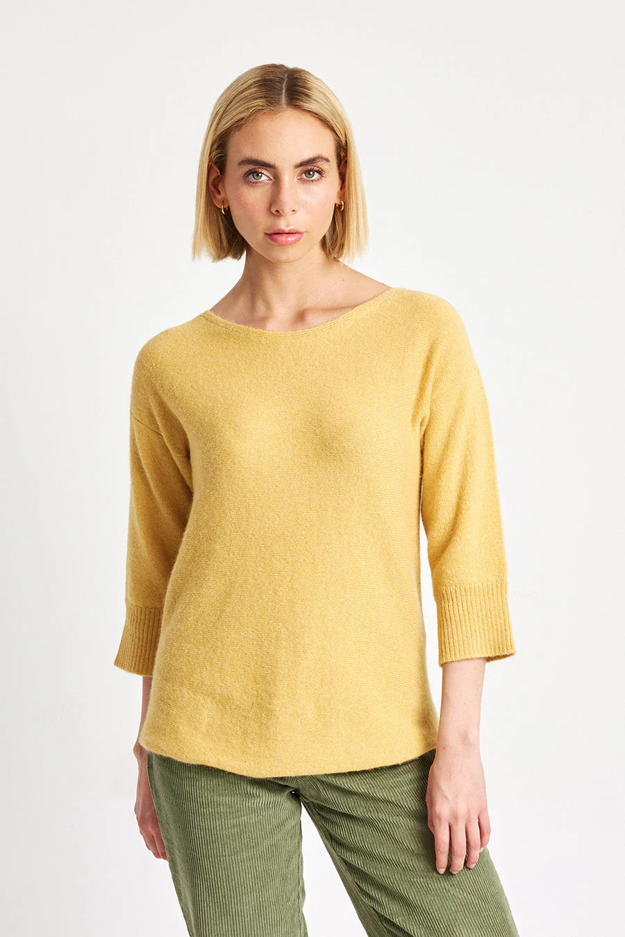 Osane Sweater Baby Alpaca Color Amarelo - Image 2