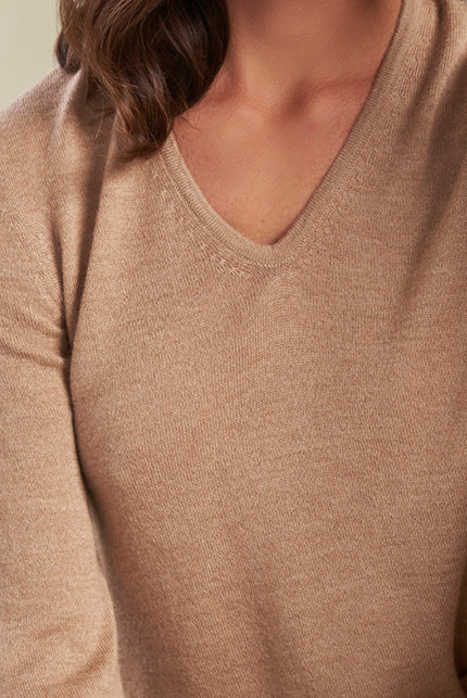 Tudor Sweater Royal Alpaca Color Croissant - Image 3