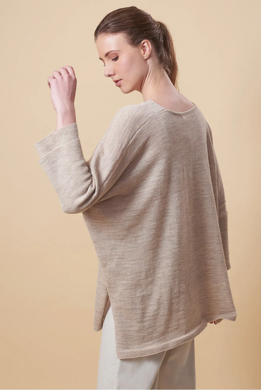 Ucana Sweater Baby Alpaca Color Truffle - Image 2