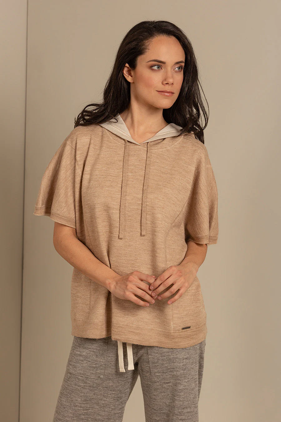 Uistiti Sweater Cotton & Baby Alpaca Color Cornetto