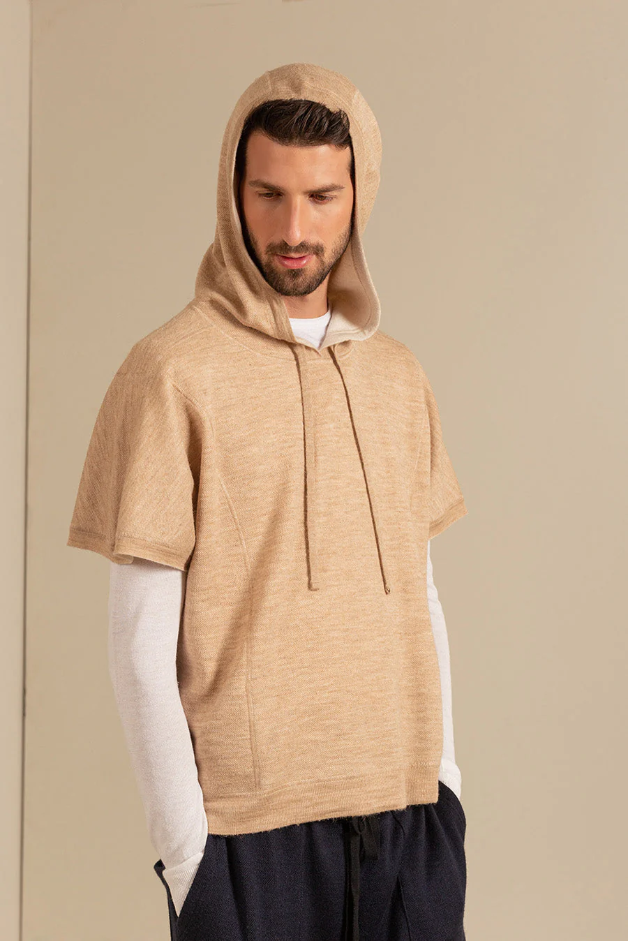 Uistiti Sweater Cotton & Baby Alpaca Color Cornetto - Image 5