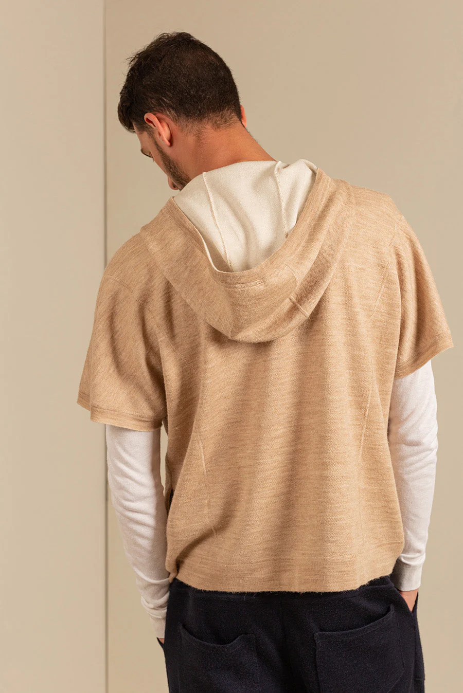 Uistiti Sweater Cotton & Baby Alpaca Color Cornetto - Image 6