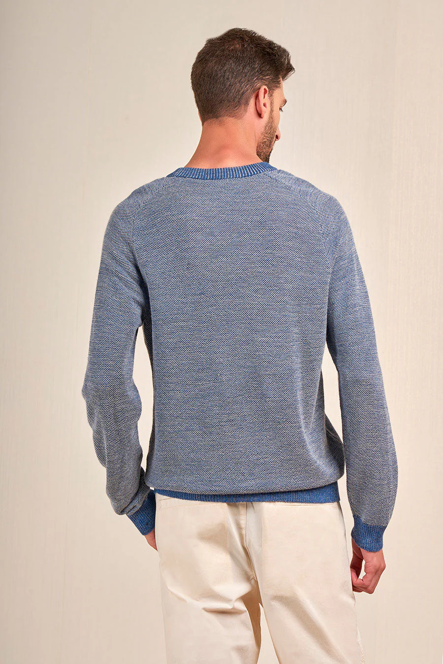 Vasano Sweater Baby Alpaca Color Atmosfera&Penguin - Image 2