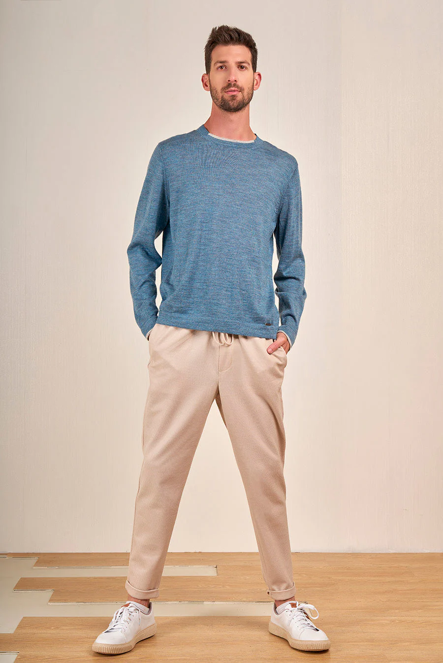 Vaudou Sweater Baby Alpaca Color Atardecer&Penguin - Image 3
