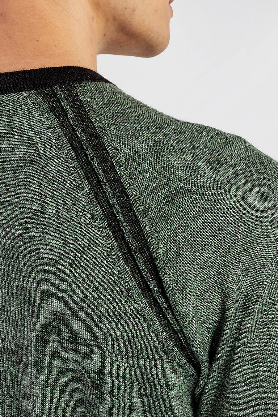 Velarde Sweater Baby Alpaca Color Camuflaje & Black - Image 5