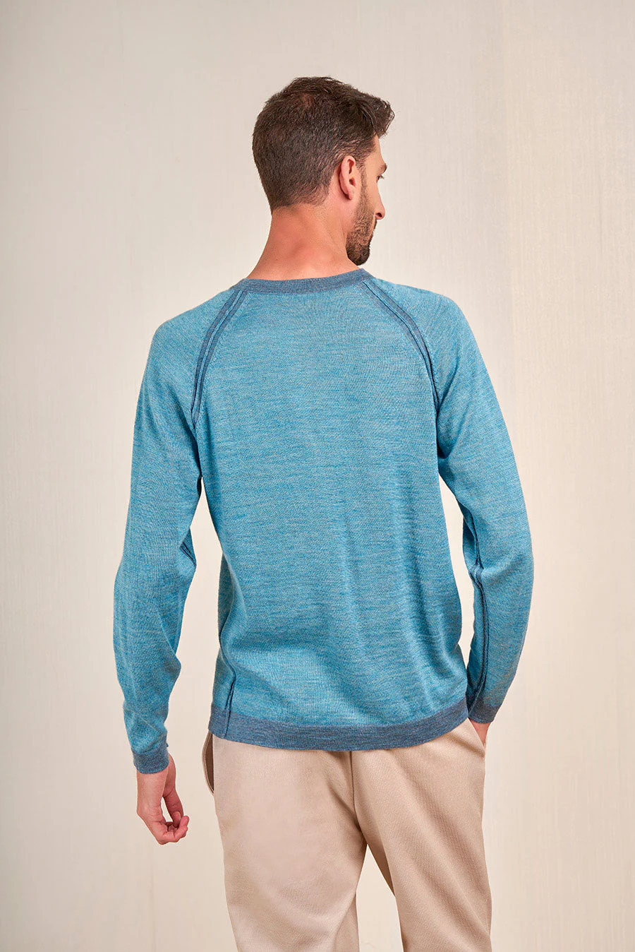 Velarde Sweater Baby Alpaca Color Fidji&Atardecer - Image 3