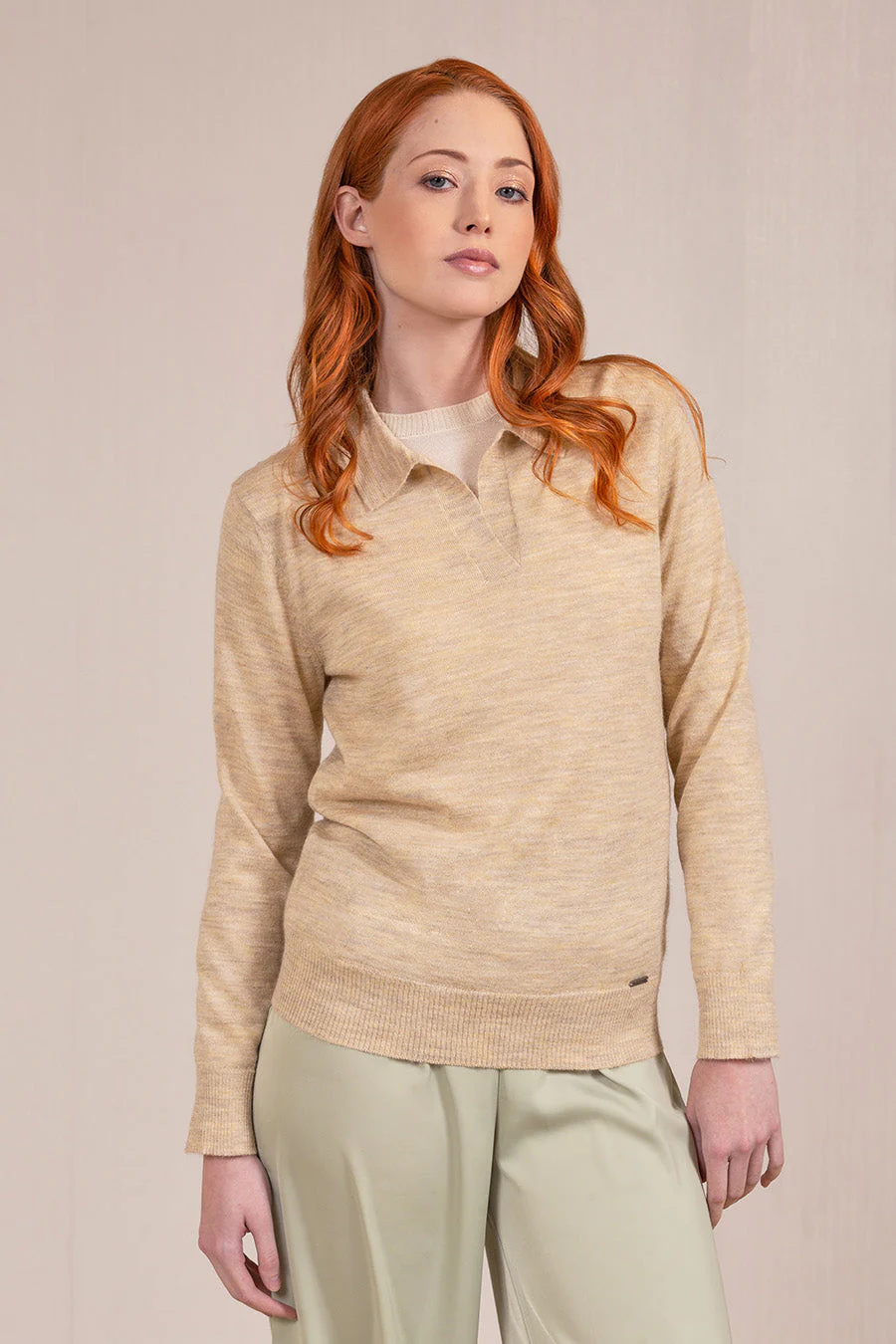 Vercelli Sweater Baby Alpaca Color Cream