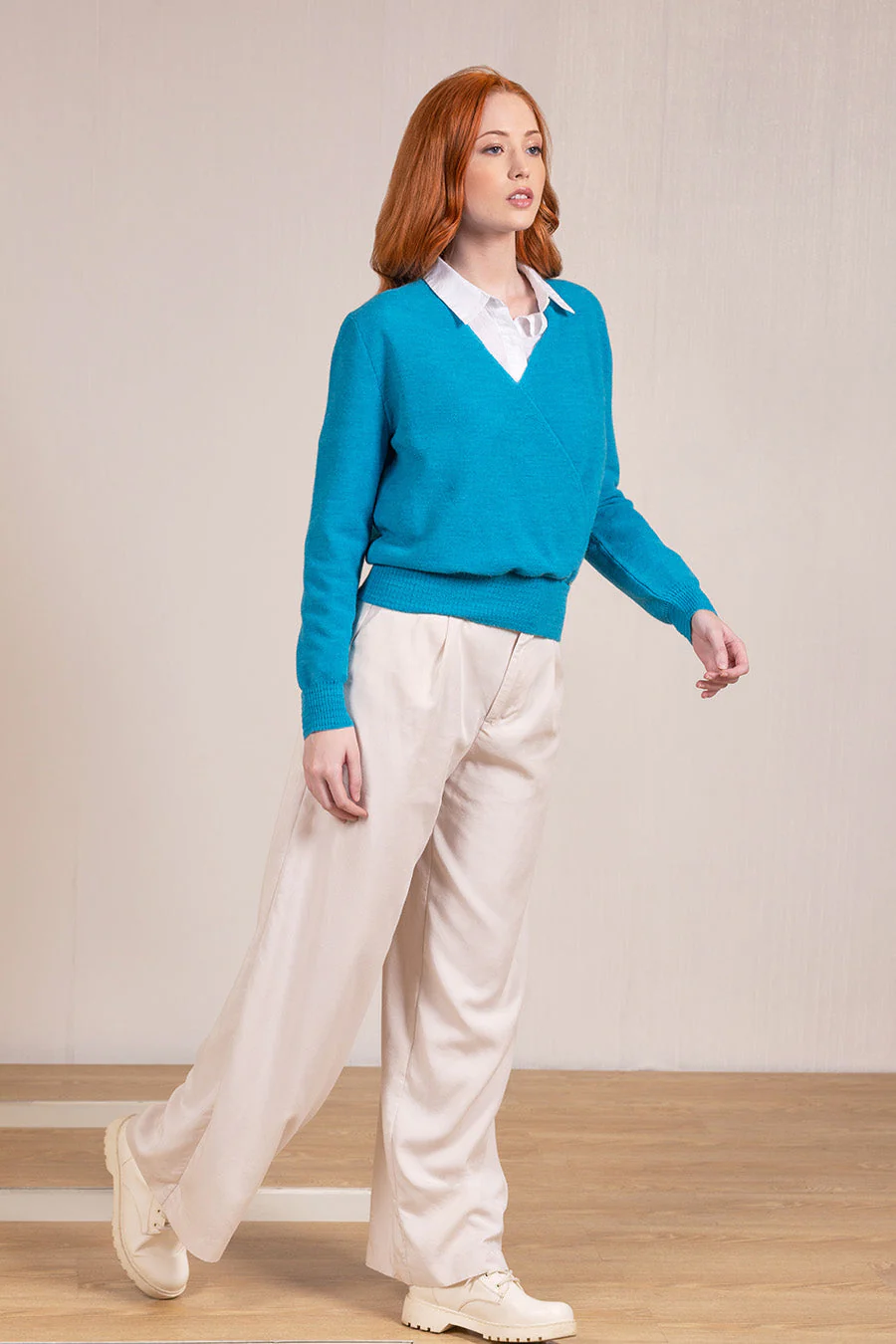 Violin Sweater Baby Alpaca Color Pool - Image 3