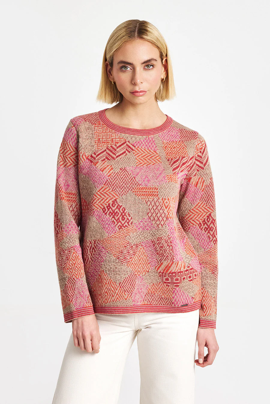 Walkyrie Sweater Baby Alpaca Color Chanterelle - Image 3