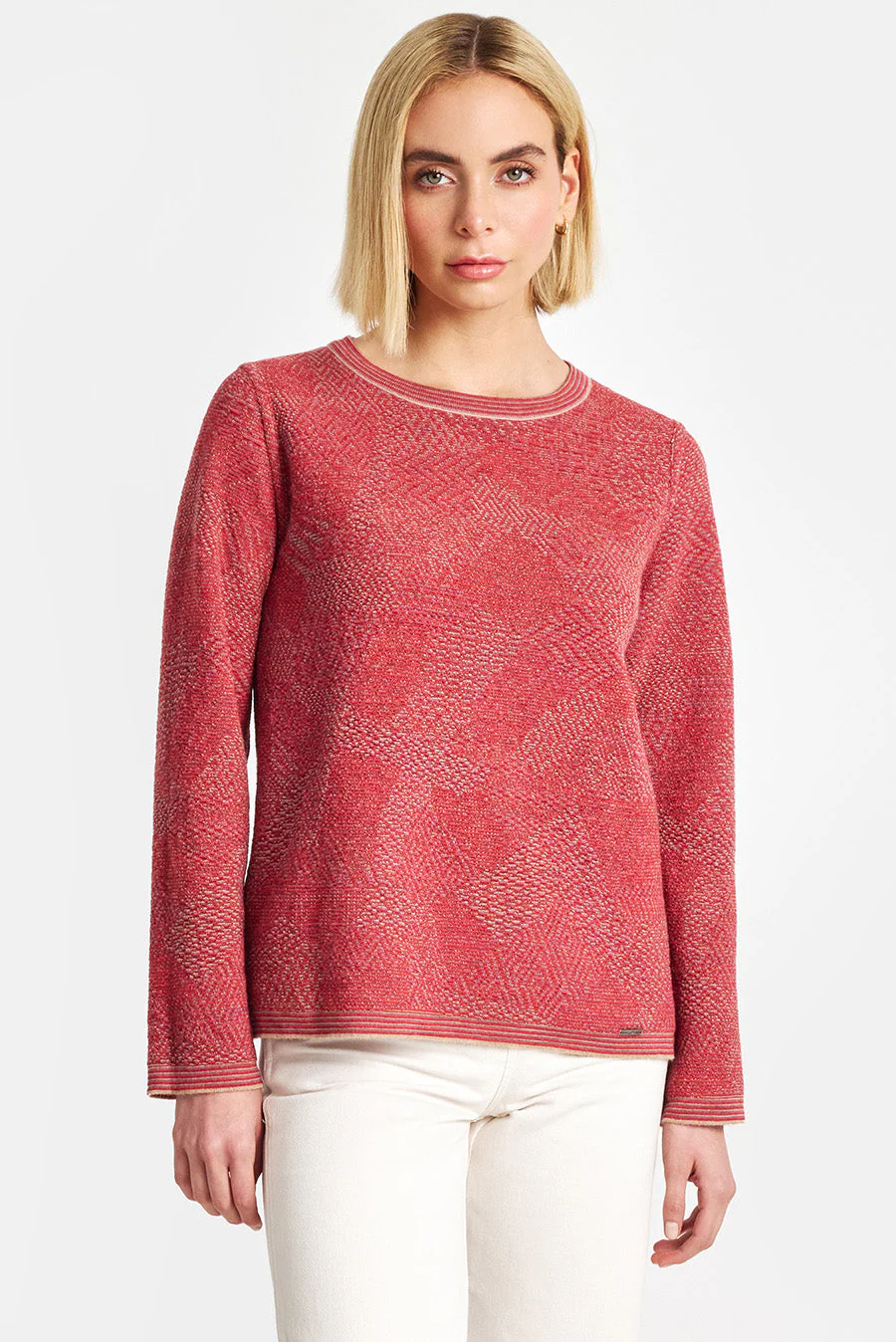 Walkyrie Sweater Baby Alpaca Color Chanterelle - Image 8