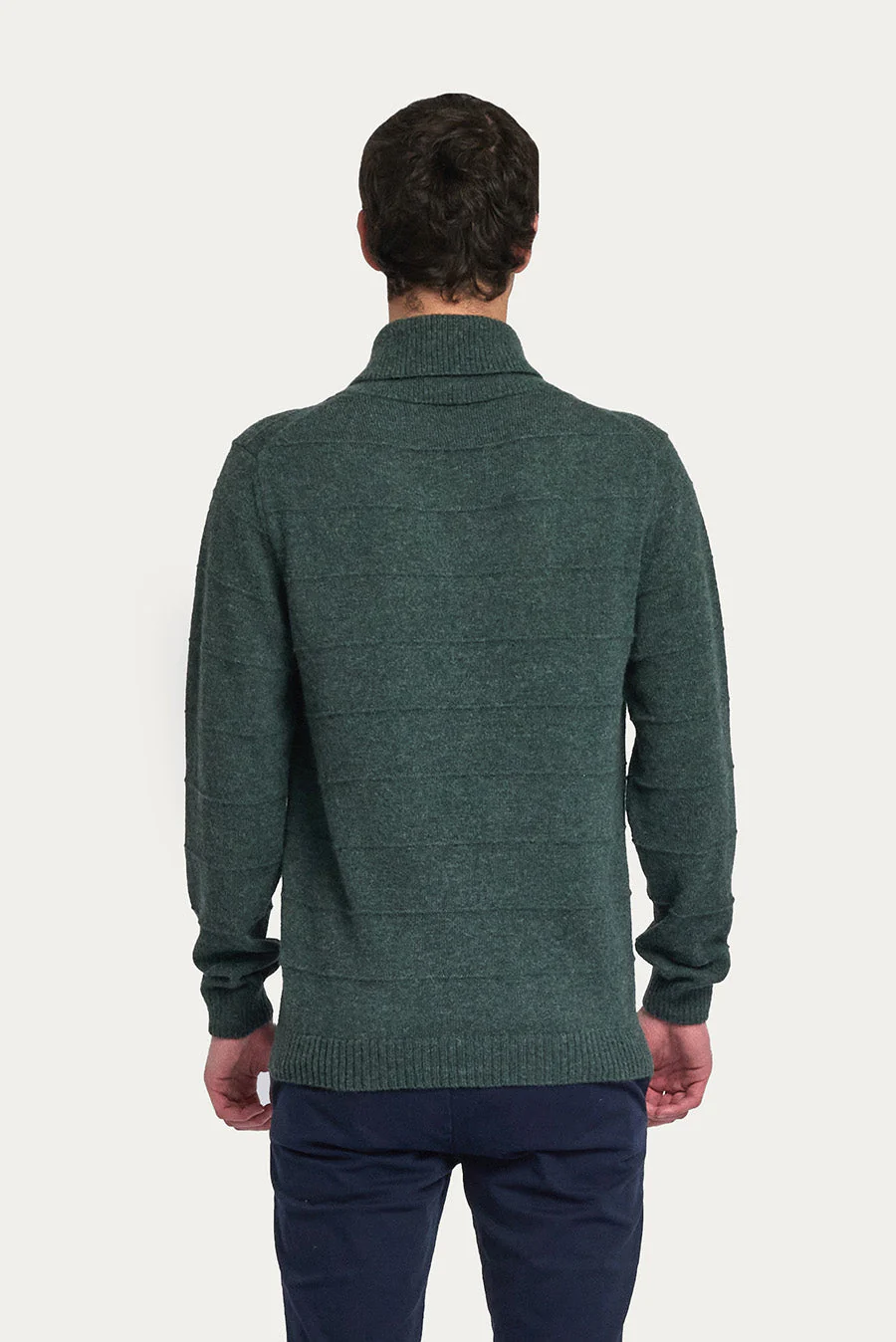 Washington Sweater Baby Alpaca Color Bosque - Image 3