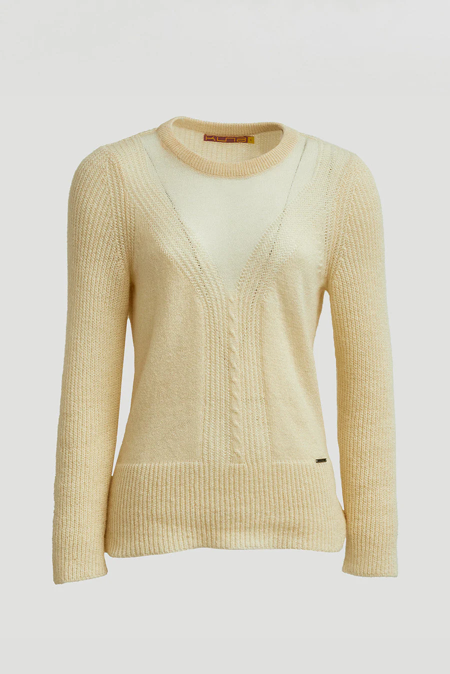 Wayra Sweater Baby Alpaca Color Ecru