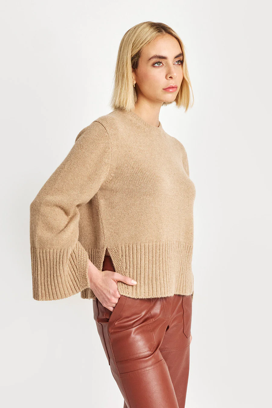 We Sweater Baby Alpaca Color Chanterelle - Image 2