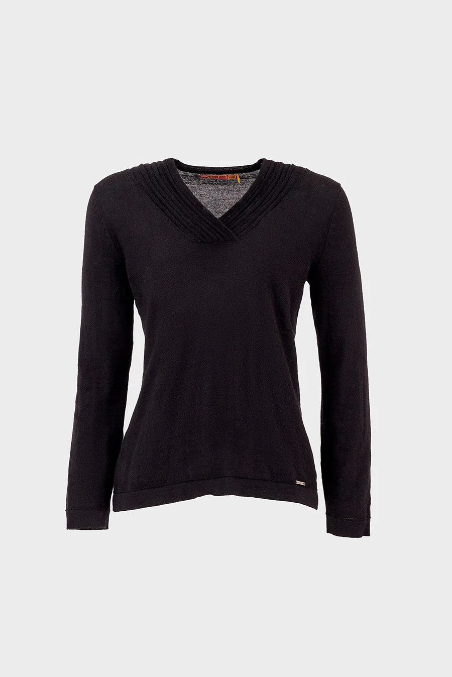 Whatever V Sweater Baby Alpaca Color Black