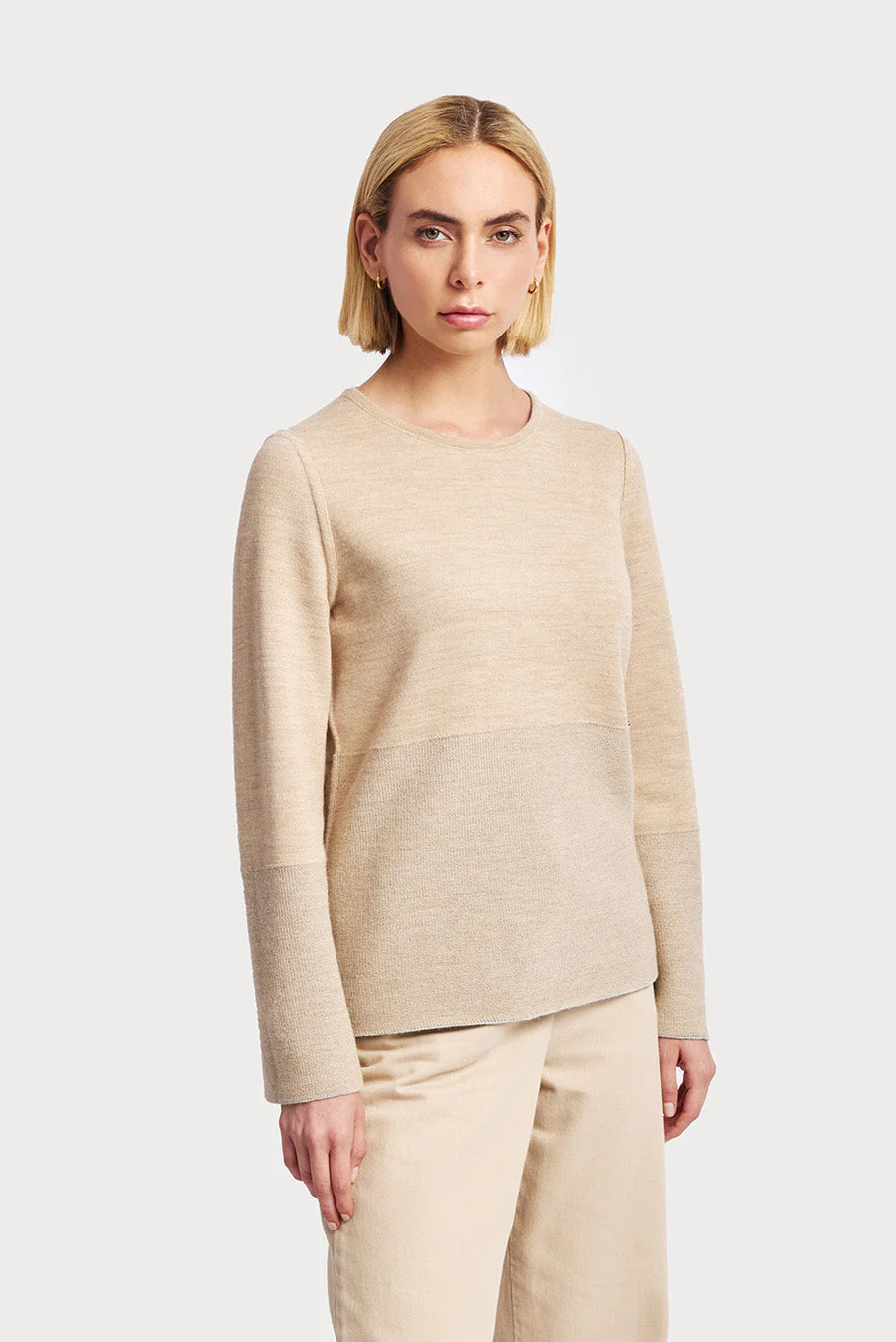 Whole Sweater Baby Alpaca Color Penguin & Nomad - Image 8