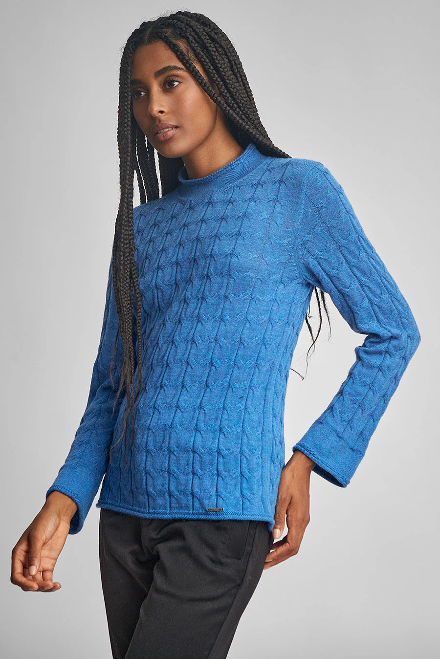 Willow Sweater Baby Alpaca Color Artic - Image 2