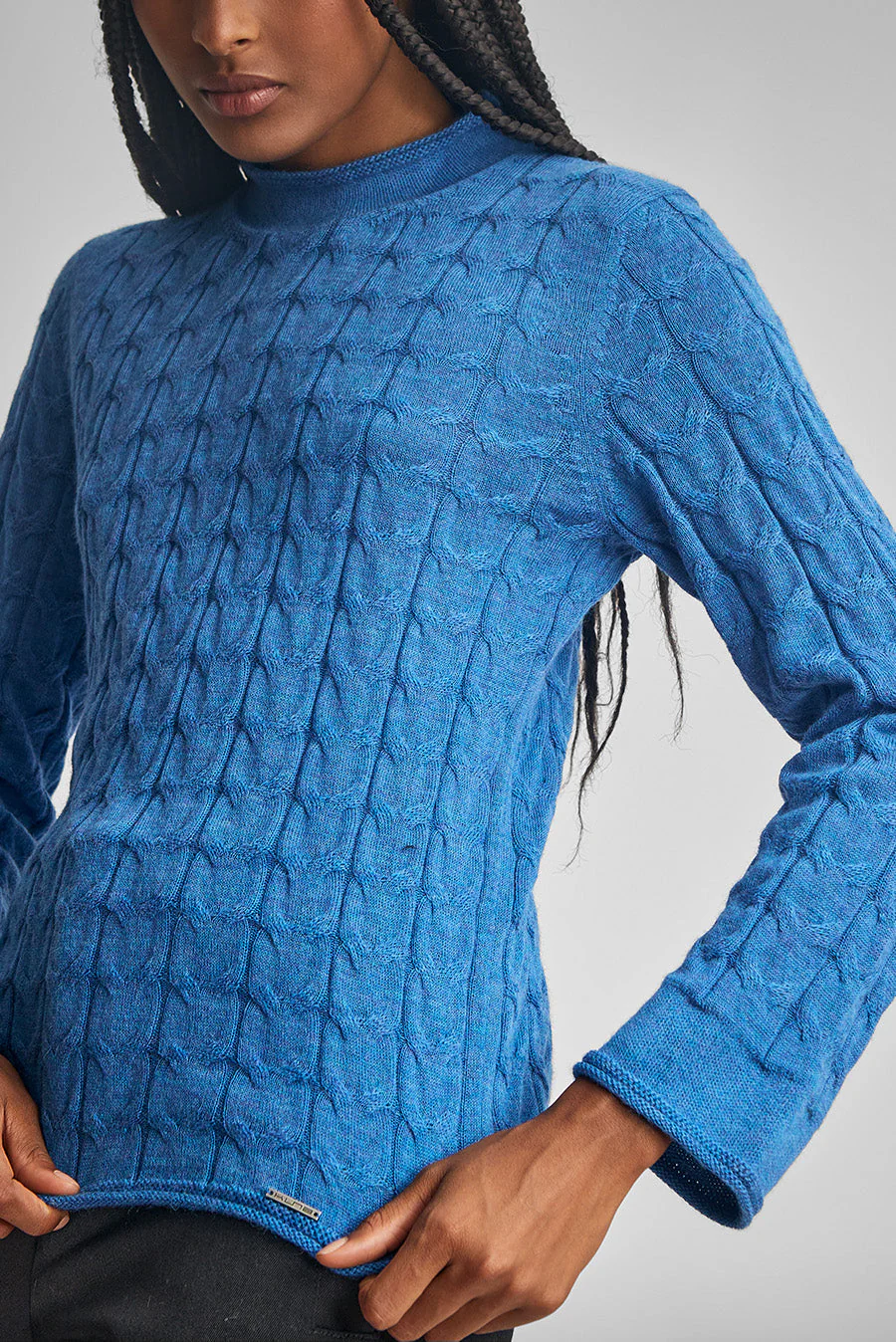 Willow Sweater Baby Alpaca Color Artic - Image 5