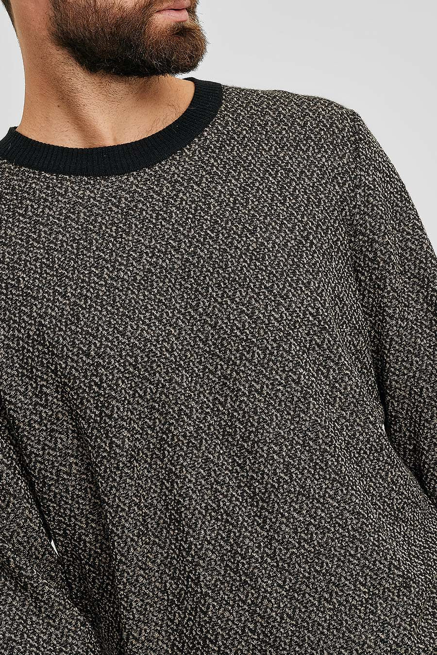 Wimbledon Sweater Baby Alpaca & Silk Color Black - Image 10