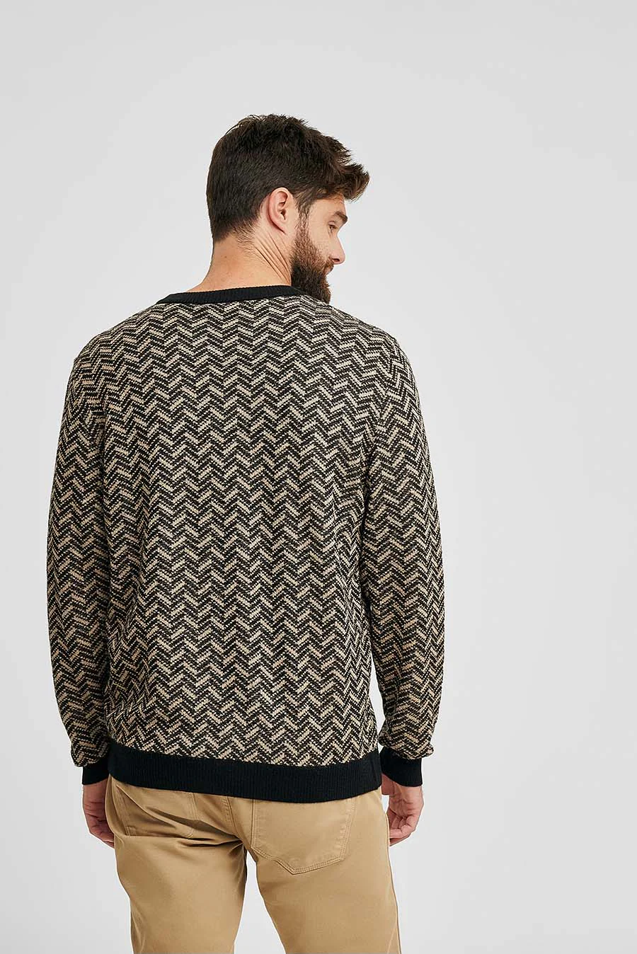Wimbledon Sweater Baby Alpaca & Silk Color Black - Image 3