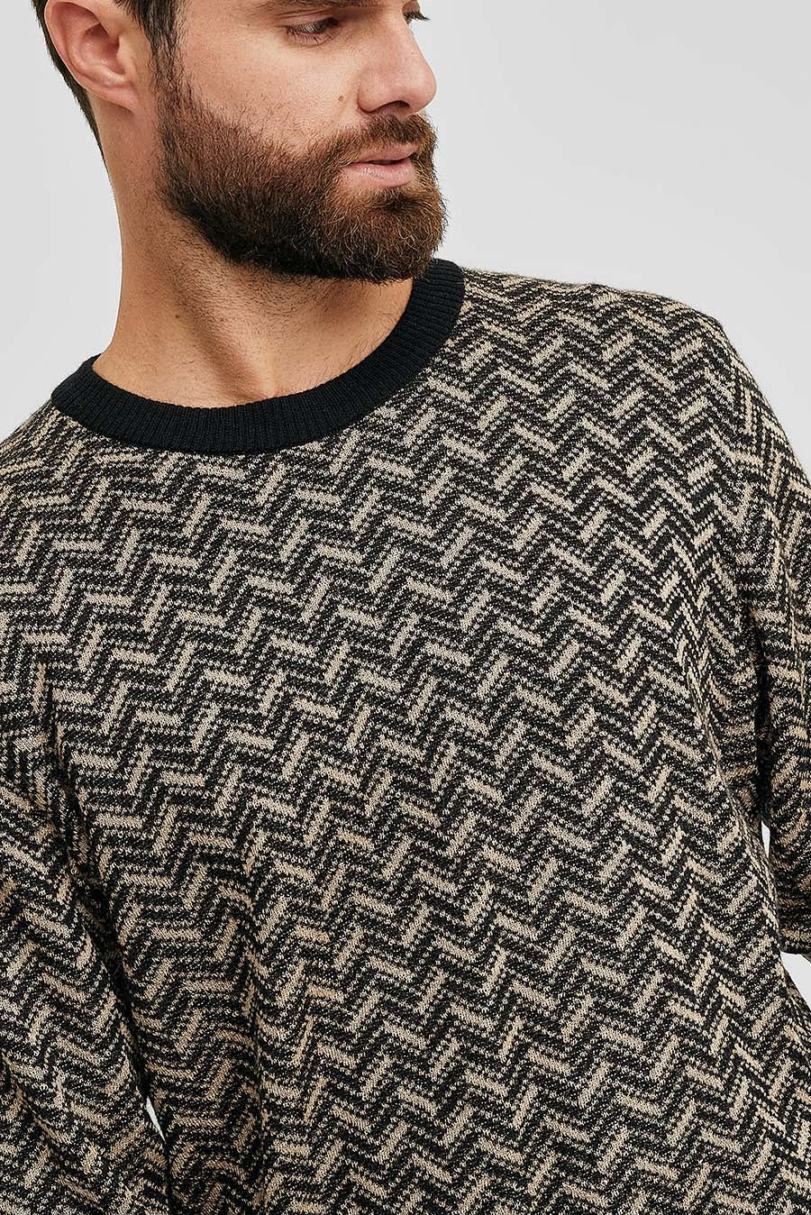 Wimbledon Sweater Baby Alpaca & Silk Color Black - Image 5