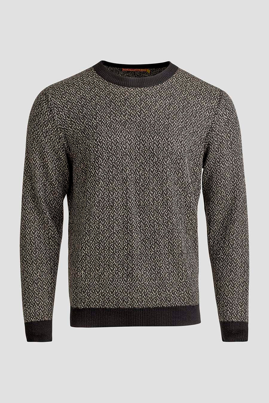 Wimbledon Sweater Baby Alpaca & Silk Color Black - Image 6