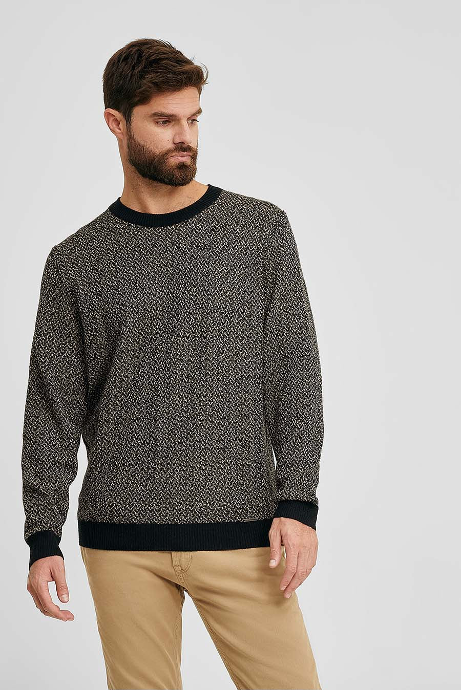 Wimbledon Sweater Baby Alpaca & Silk Color Black - Image 7