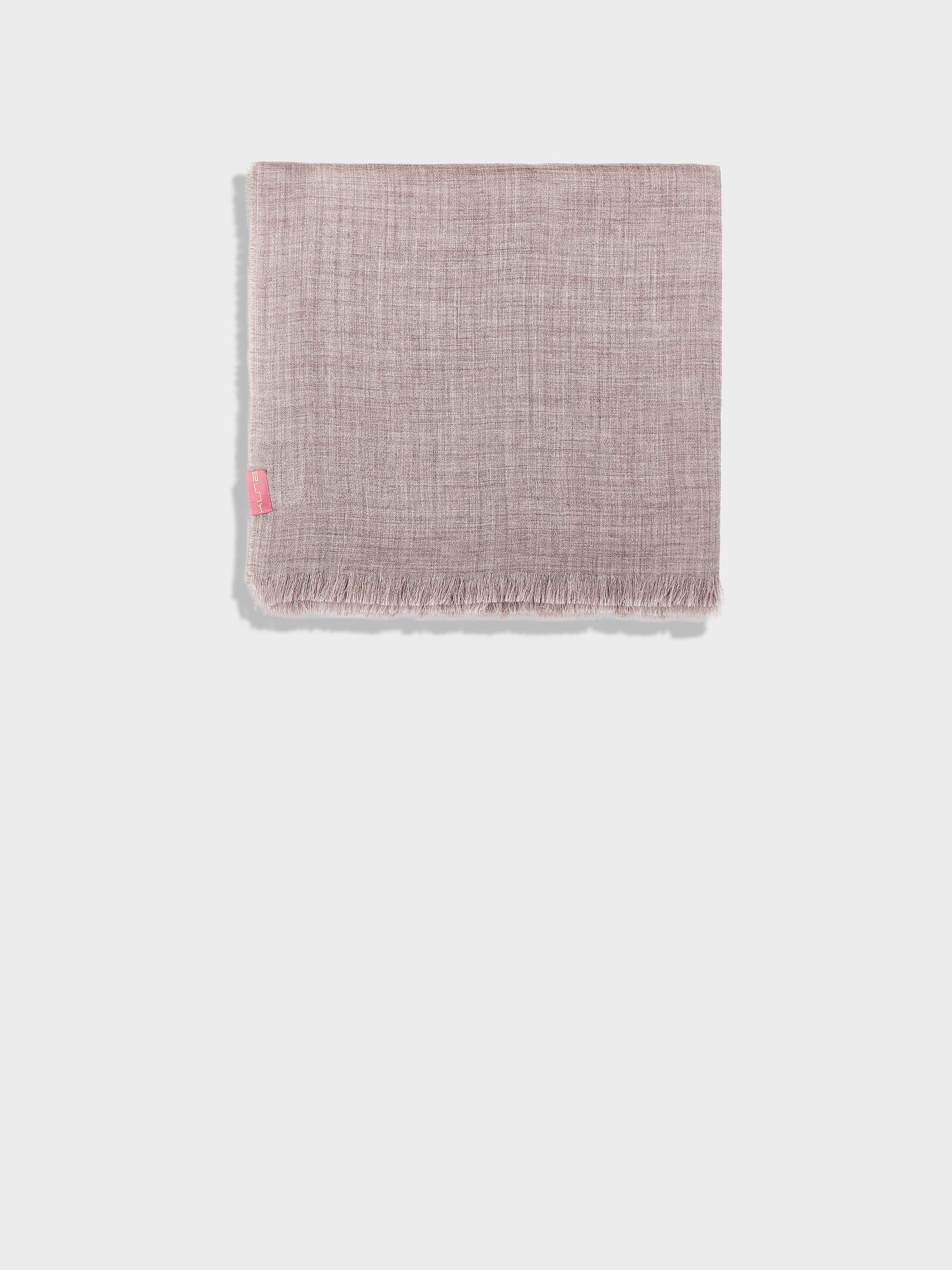 Teaberry B Shawl Baby Alpaca Color Brown - Image 2