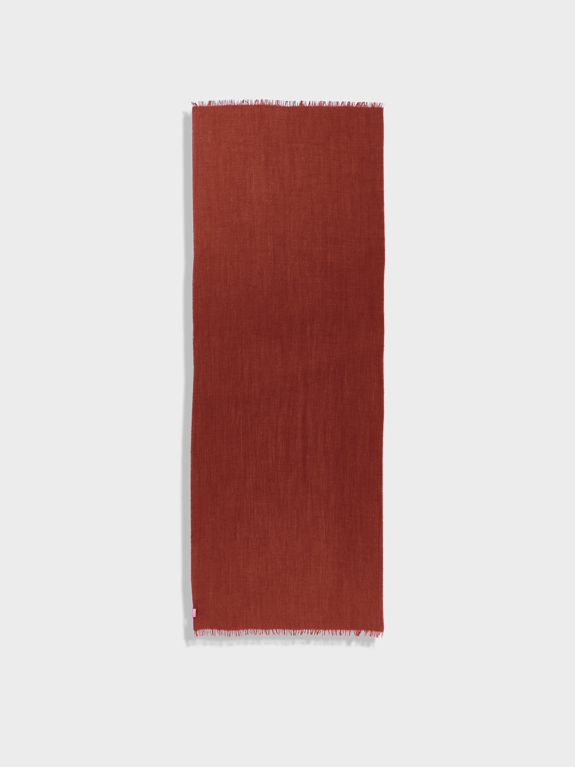 Teaberry Shawl Baby Alpaca Color Brown - Image 6