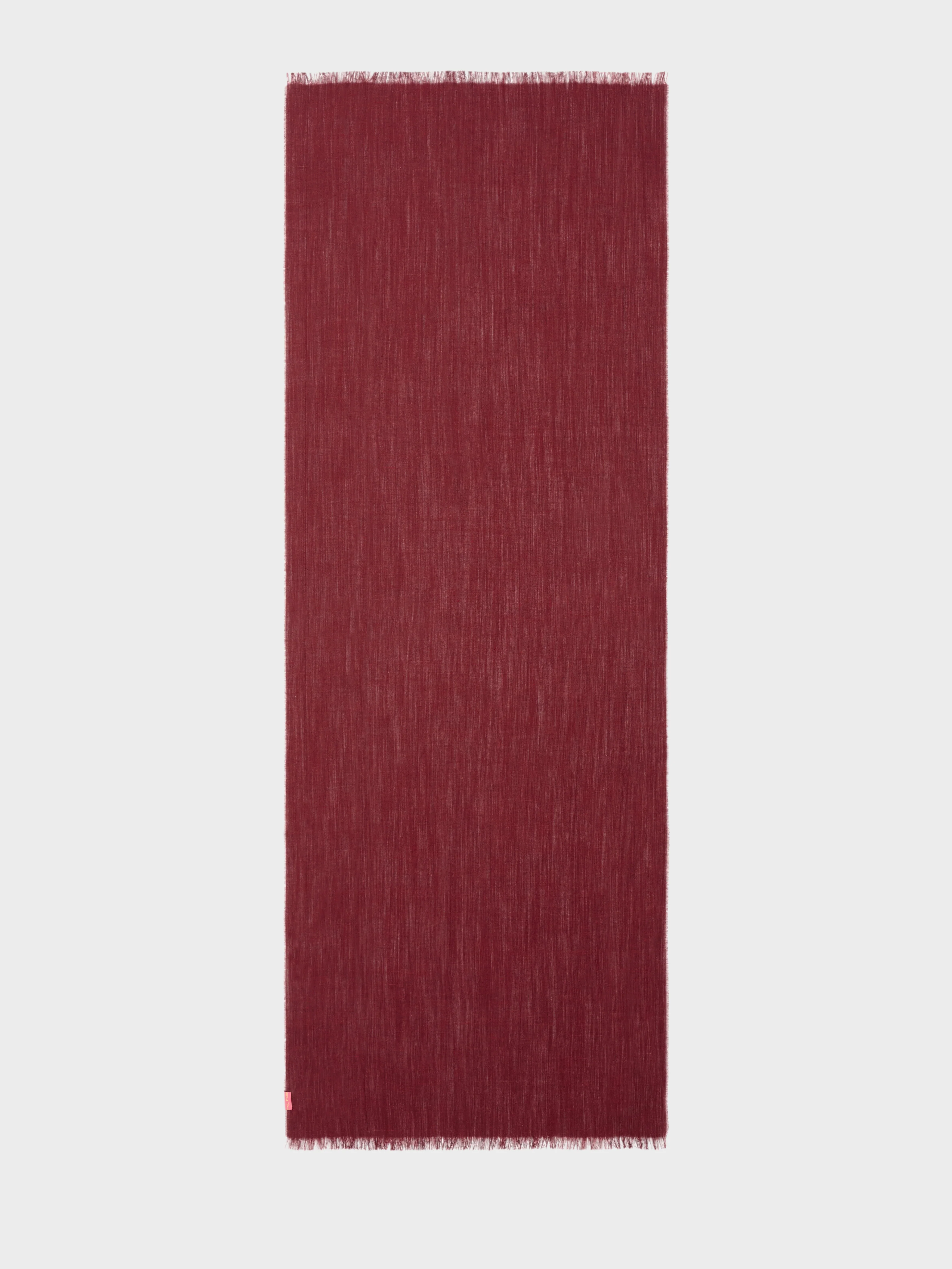 Teaberry Shawl Baby Alpaca Color Cherry - Image 4