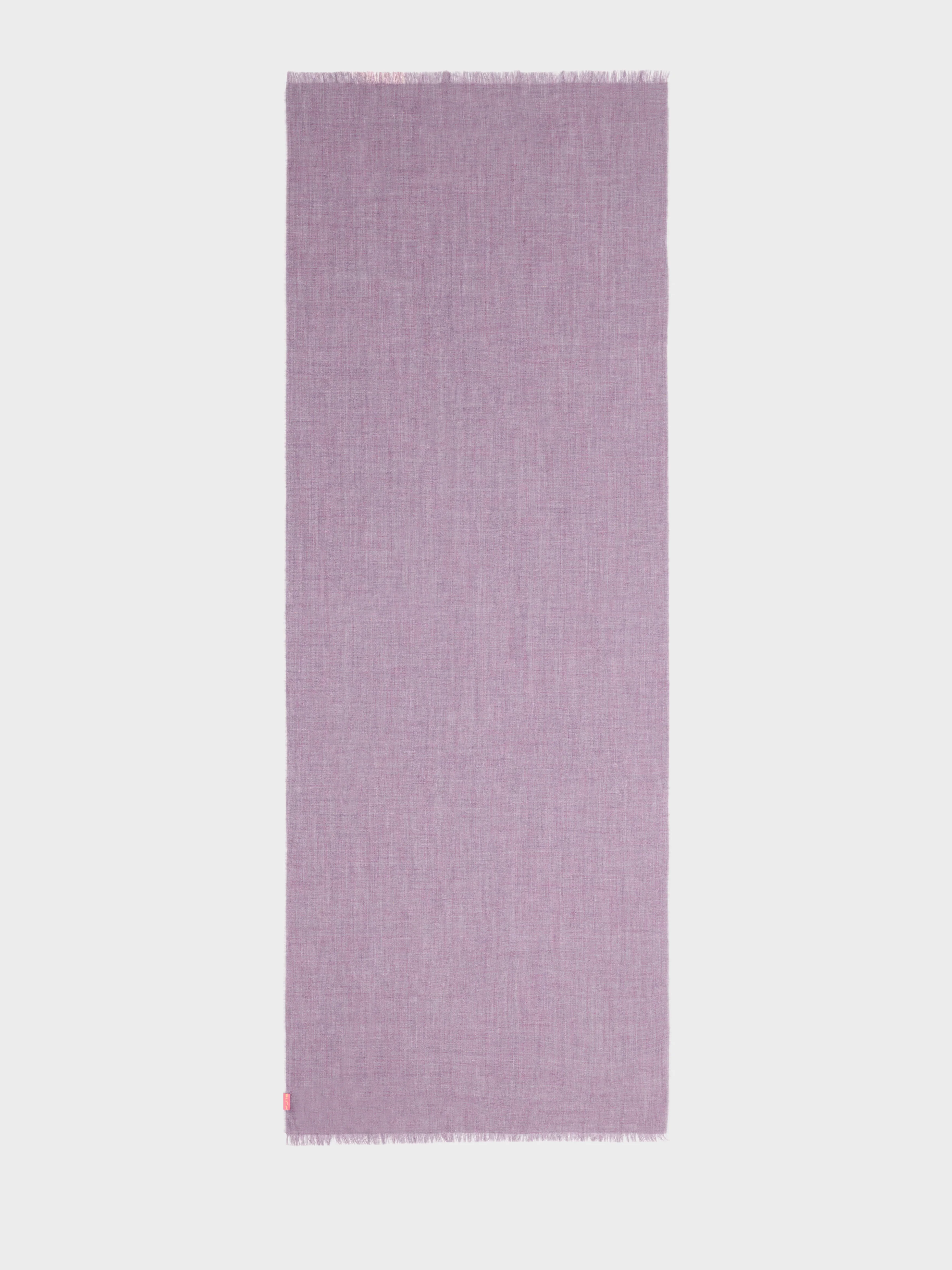 Teaberry Shawl Baby Alpaca Color Purple - Image 4
