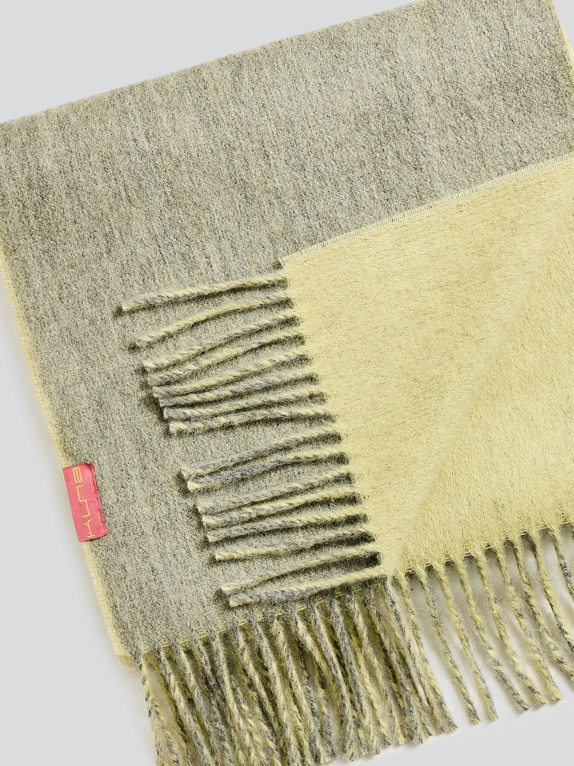 Tundra Scarf Baby Alpaca Color Green - Image 6
