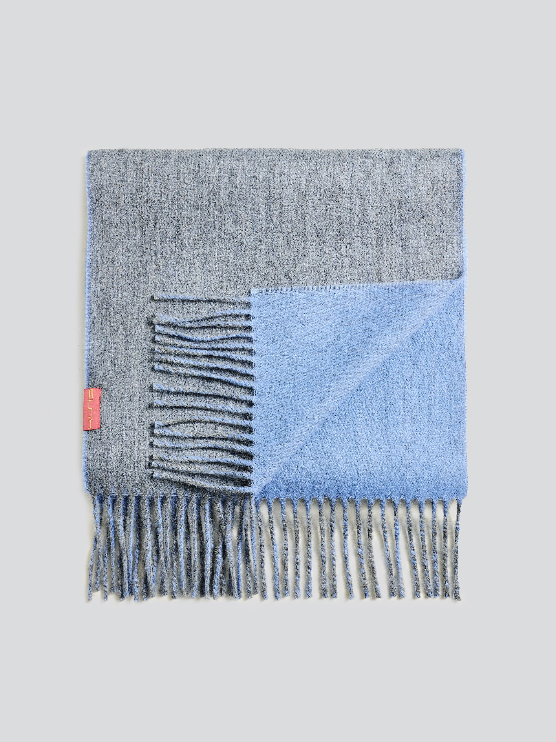 Tundra Scarf Baby Alpaca Color Light Blue - Image 2