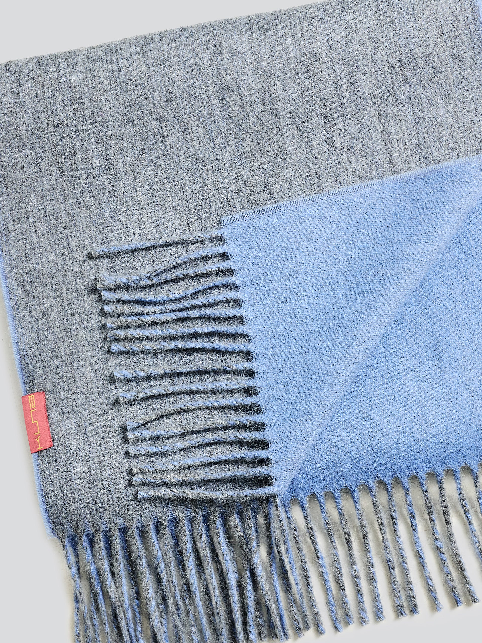 Tundra Scarf Baby Alpaca Color Light Blue - Image 6