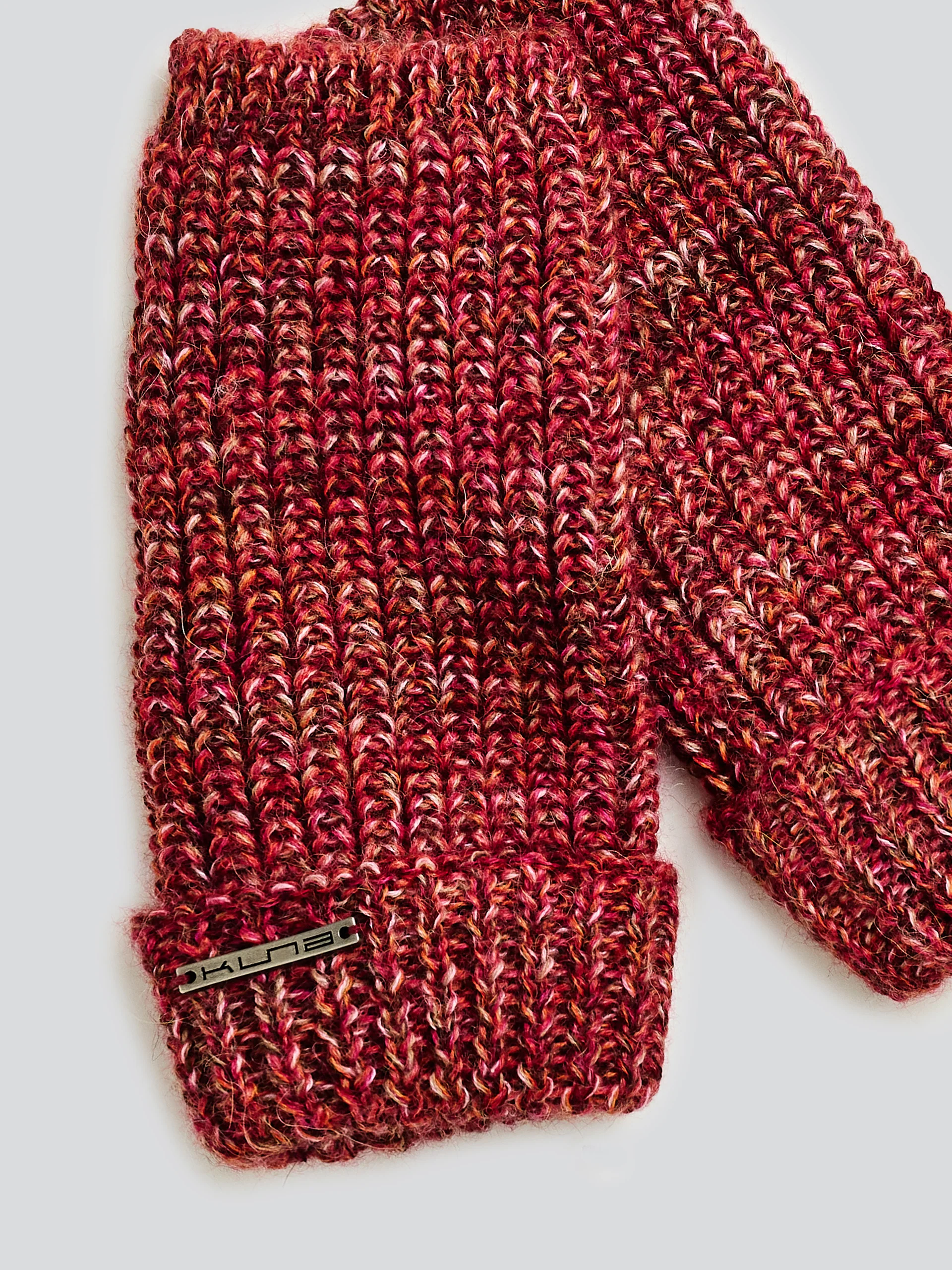 Ubicate Gloves Gloves Baby Alpaca Color Red - Image 6