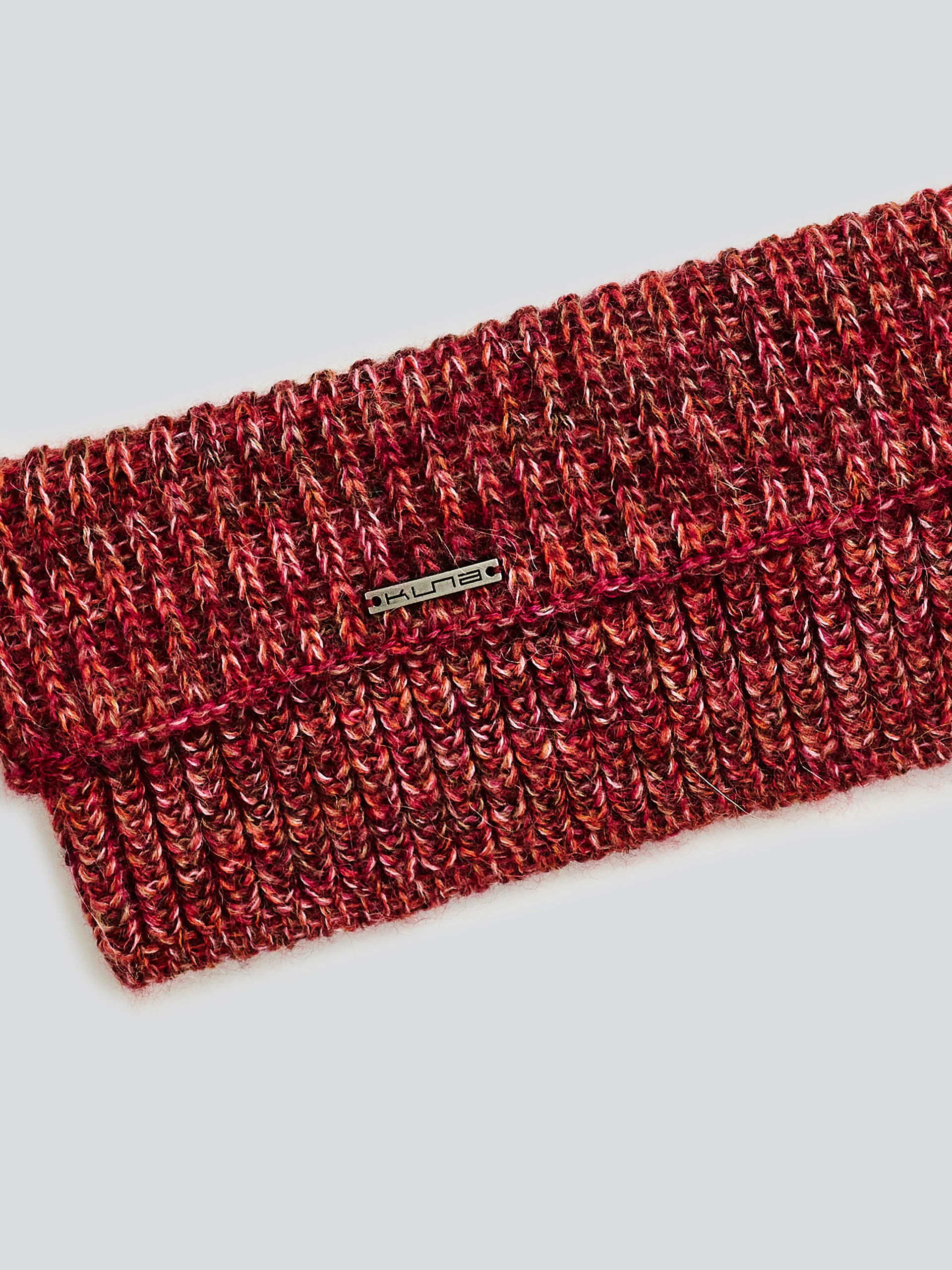Ubicate Neck Scarf Baby Alpaca Color Red - Image 6