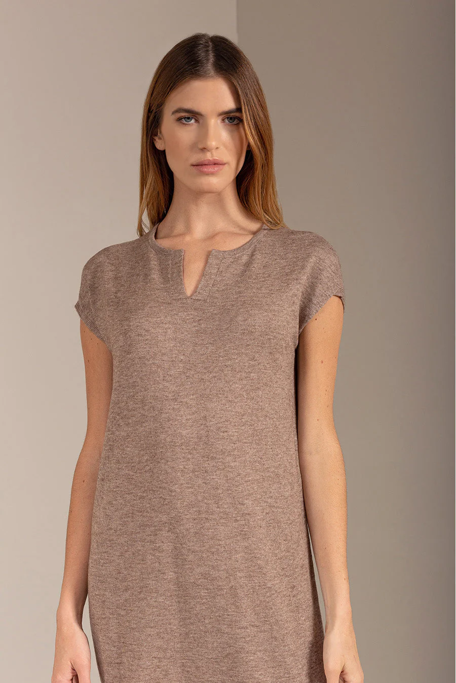 Uresti Dress Cotton Orgánico Color Arcilla - Image 3