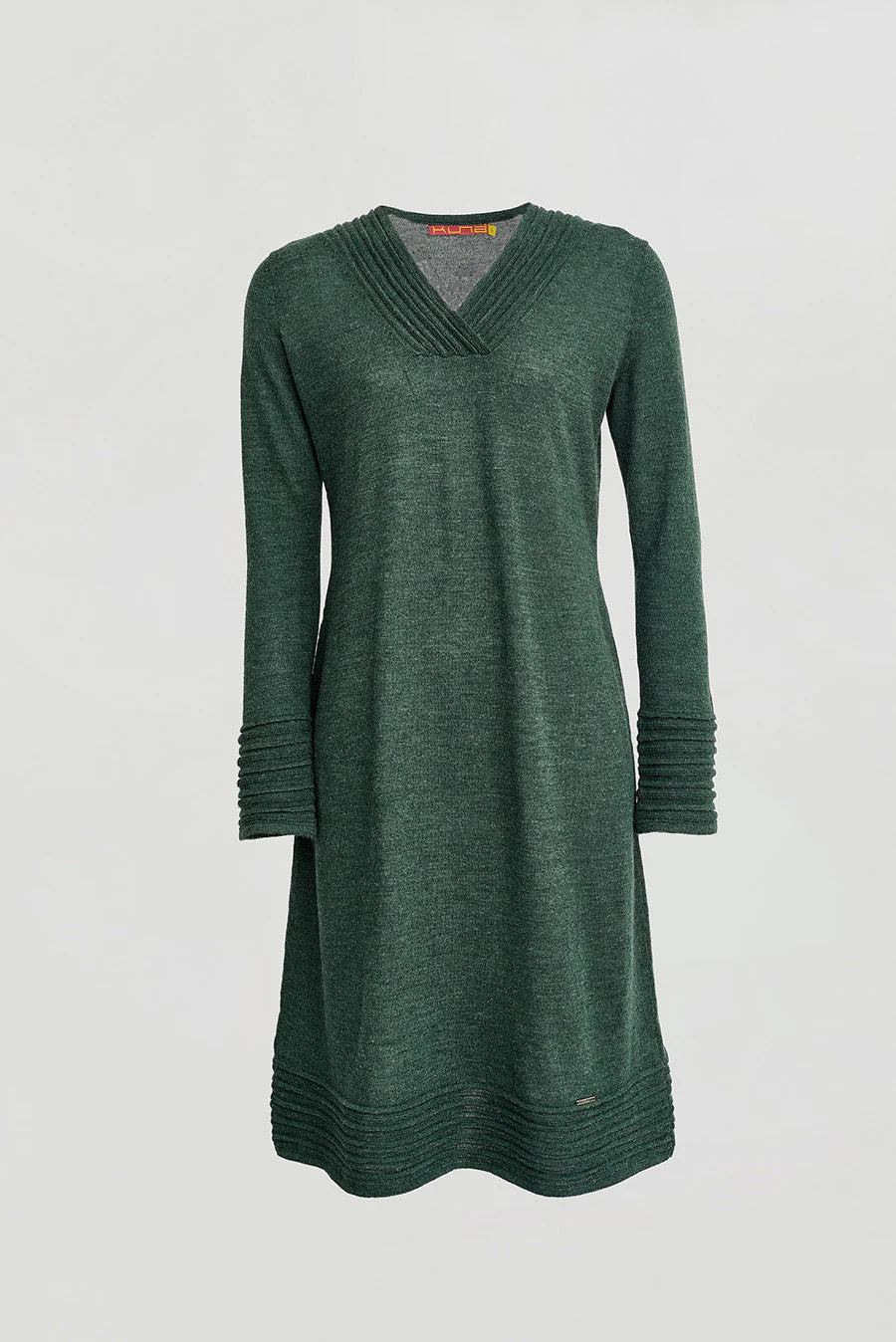 Whatever Dress Baby Alpaca Color Bosque