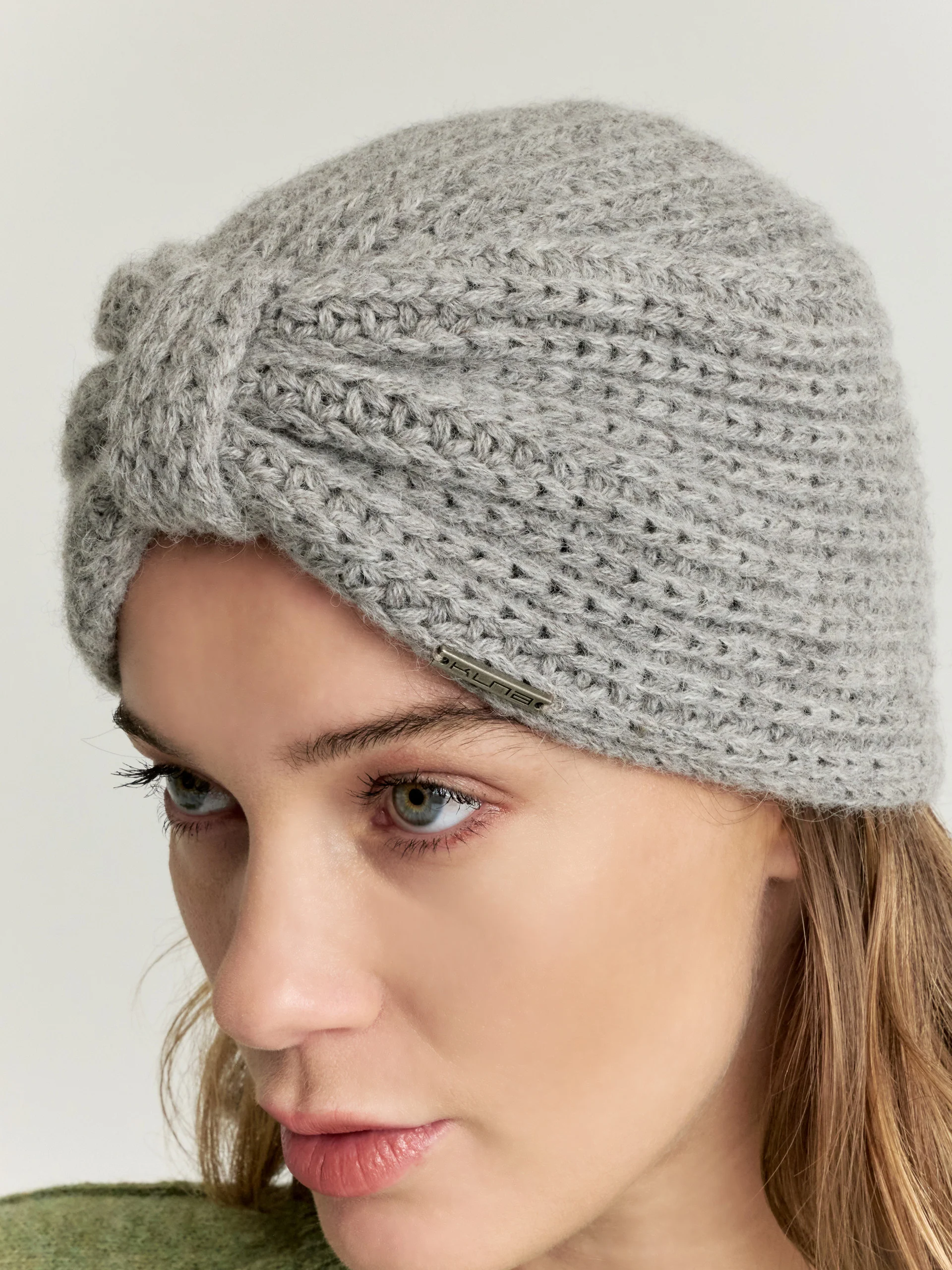 Vulcano Hat Baby Alpaca Color Grey - Image 3