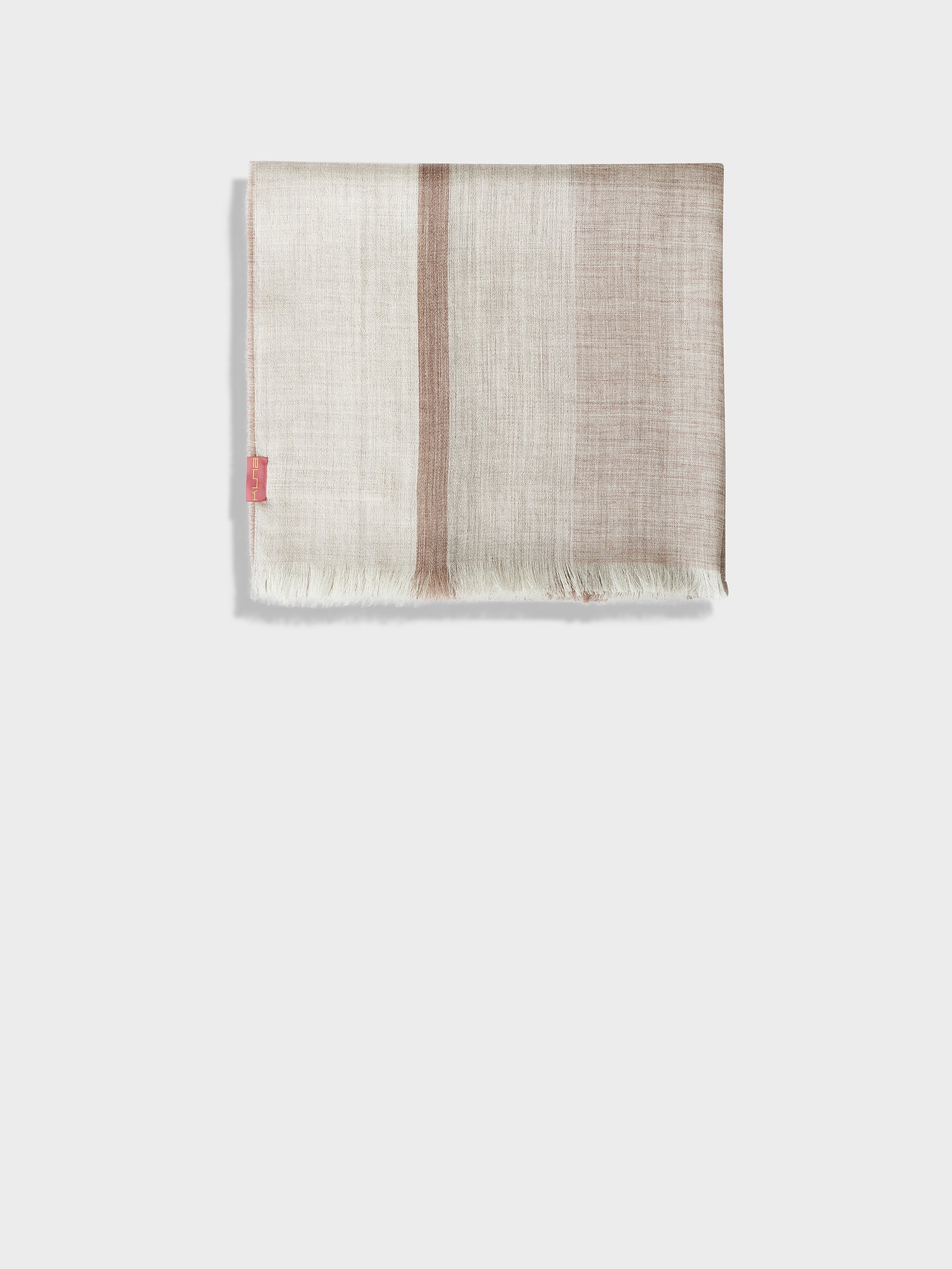 Wicht Shawl Baby Alpaca Color Brown - Image 2