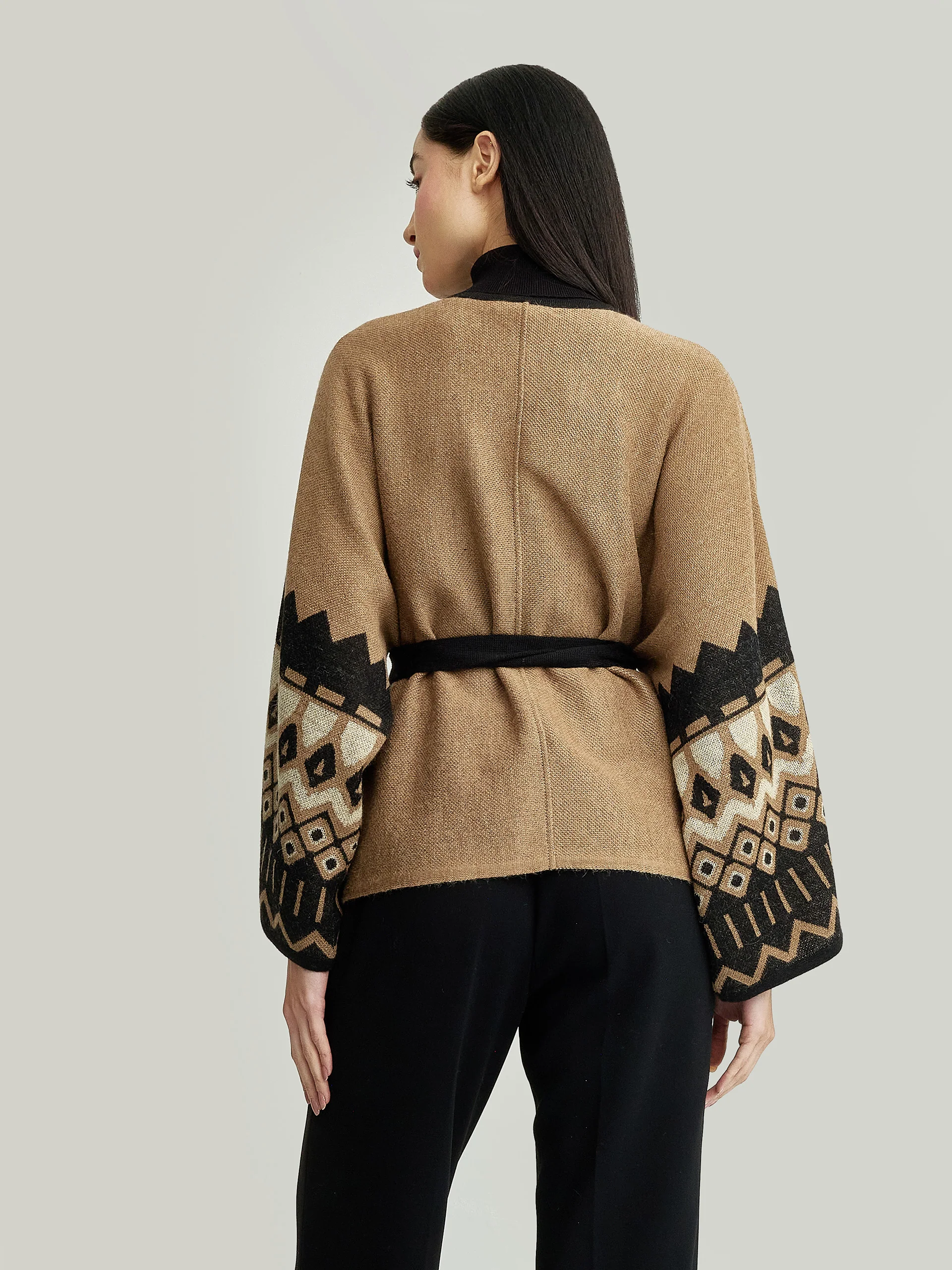 Yacinta Cardigan Baby Alpaca Color Camel - Image 3